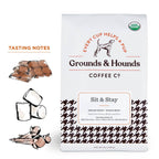 Sit & Stay™ Medium-Dark Roast Blend Coffee: Whole Bean 12 oz.