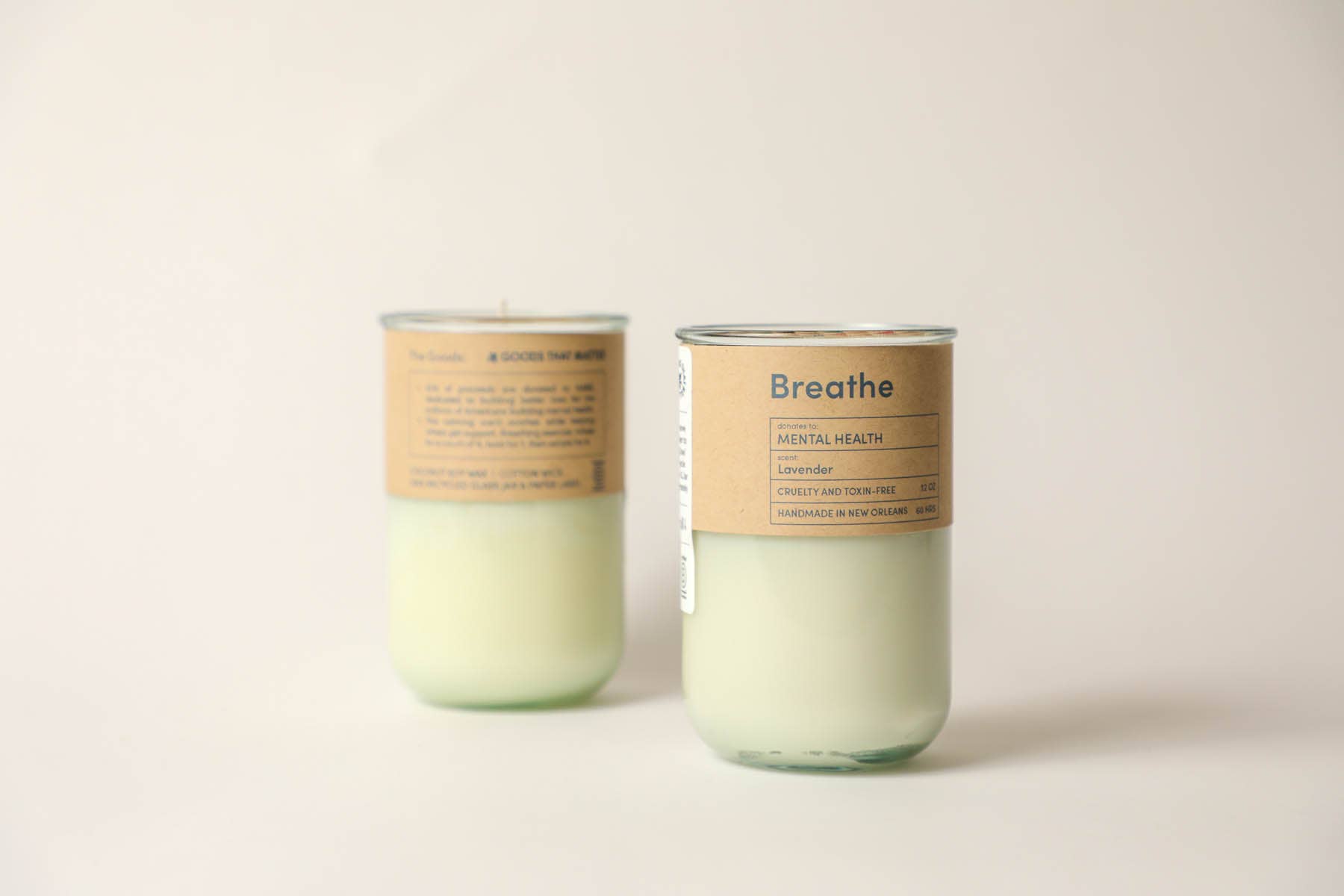 BREATHE – Lavender Mental Health Candle | 12 oz.
