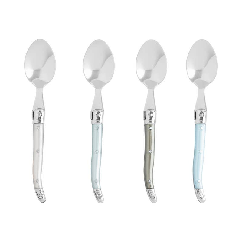 Laguiole Coffee Spoons – Set of 4 | Mother of Pearl