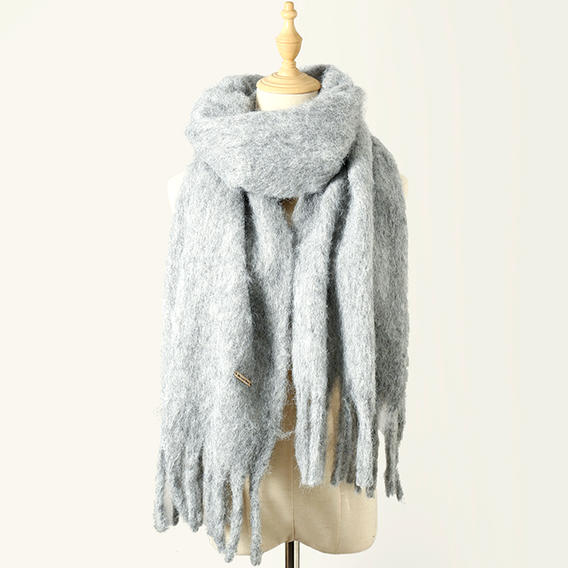 Green Alpin Snow Scarf