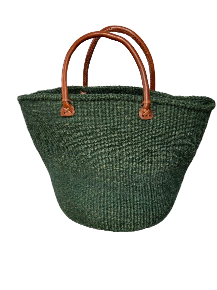 Dark Olive Satchel Tote