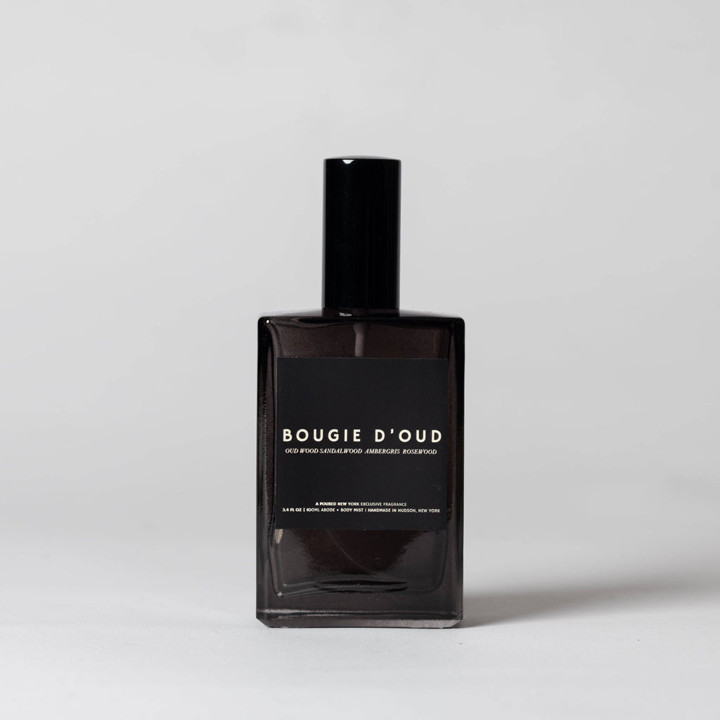 BOUGIE D'OUD: 10 OZ Soy Coconut Wax Candle