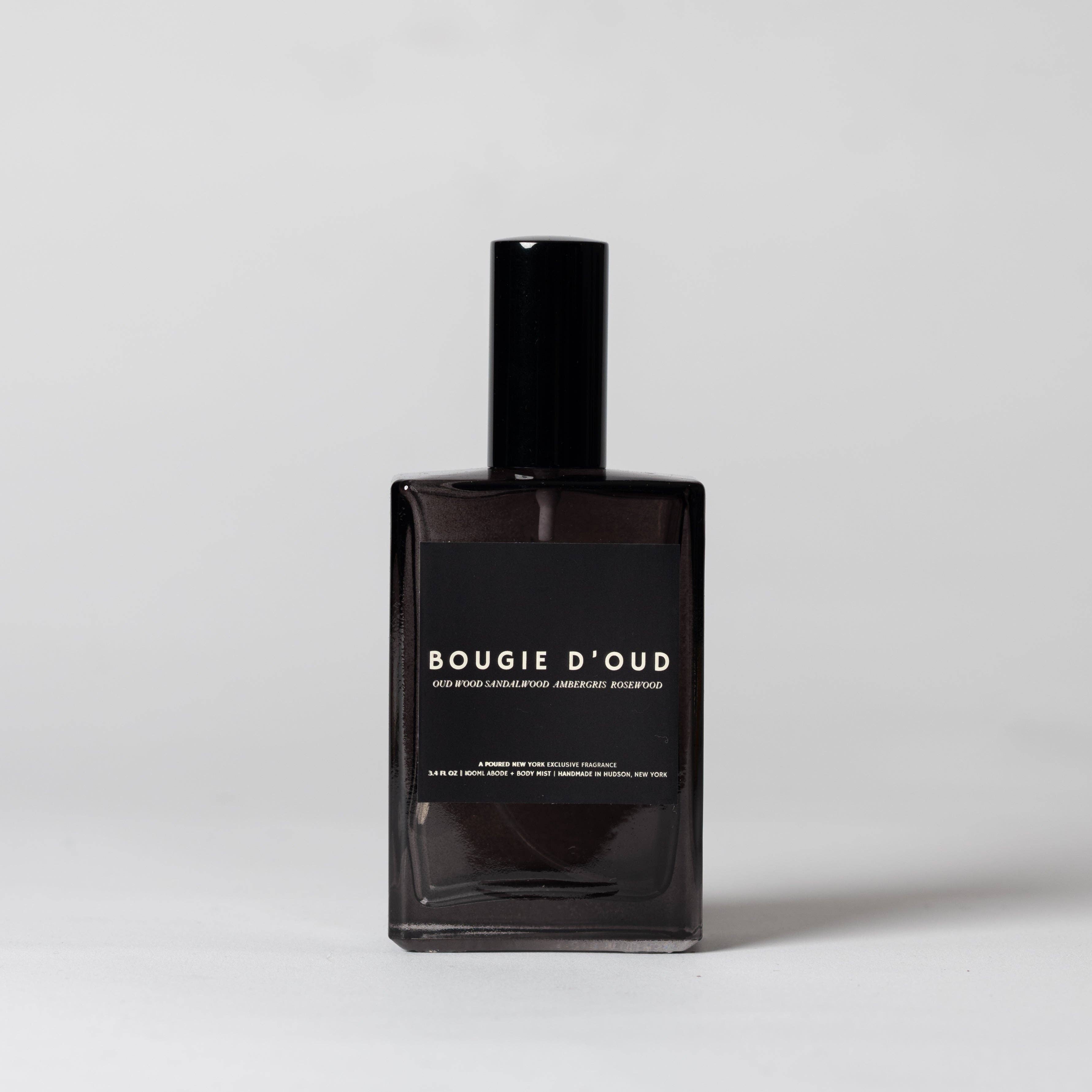 BOUGIE D'OUD: 10 OZ Soy Coconut Wax Candle