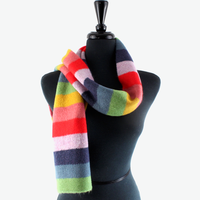 GRY/GRN Merry Fun Scarf