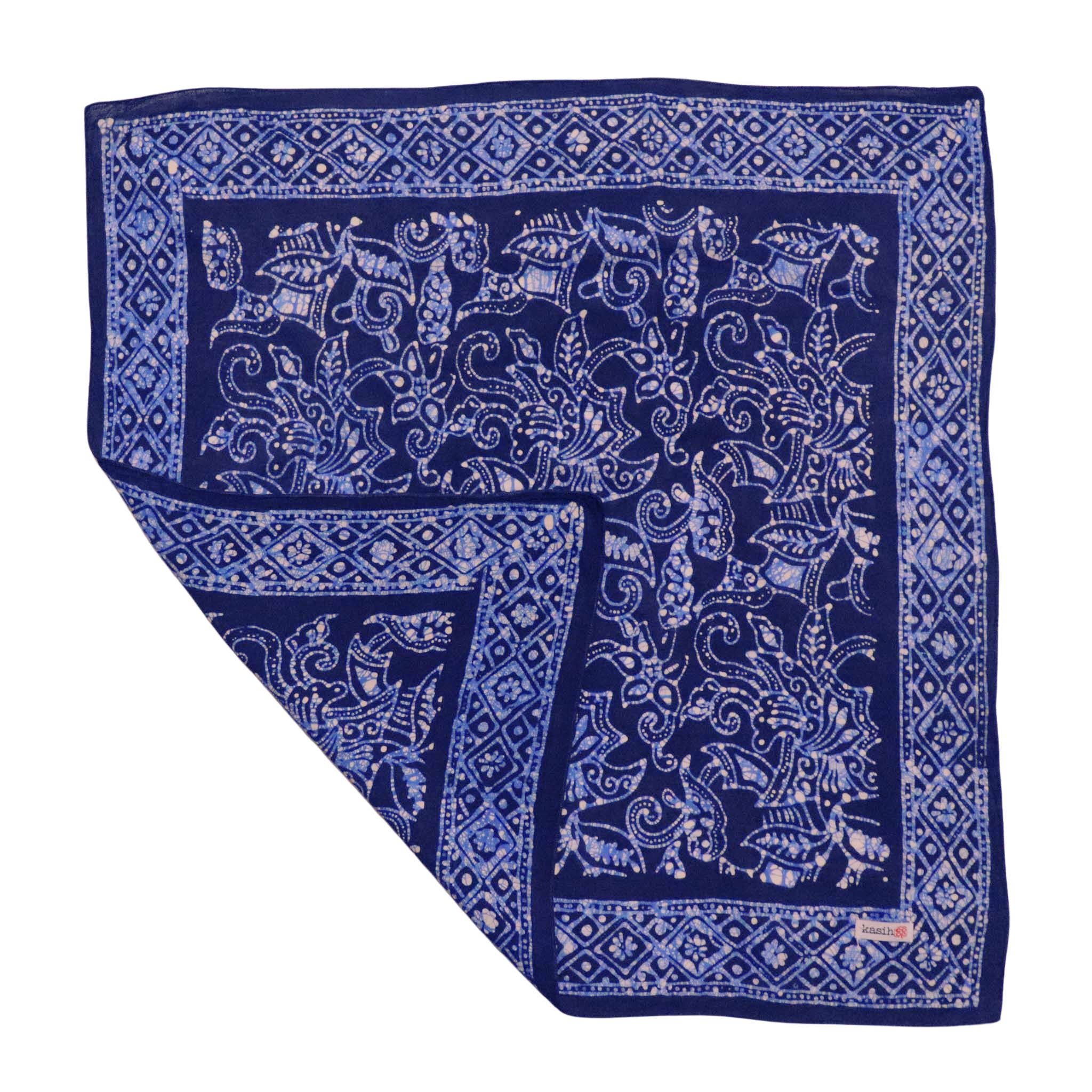 Batik Bandana- Navy Blue