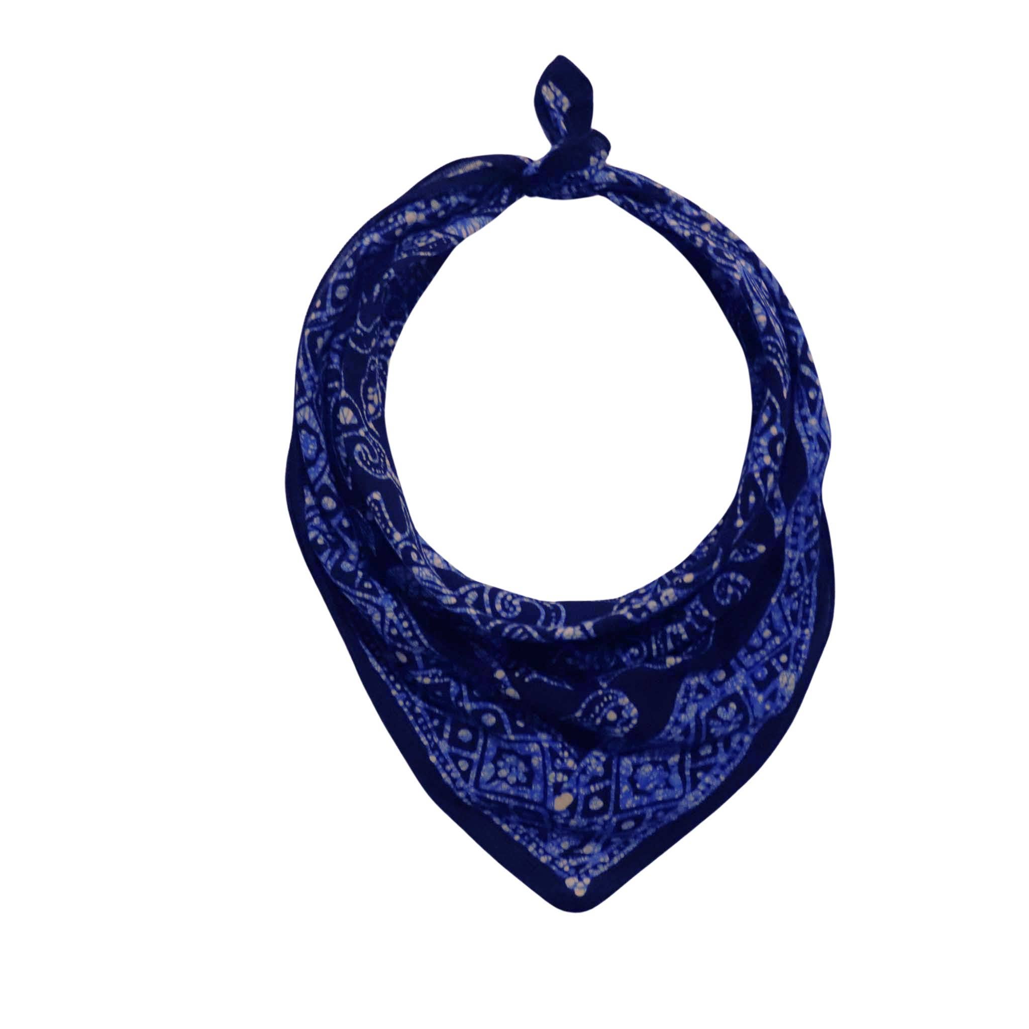 Batik Bandana- Navy Blue