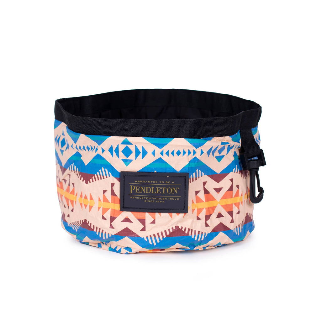 Pendleton Pet Travel Dog Bowl: Century Harding