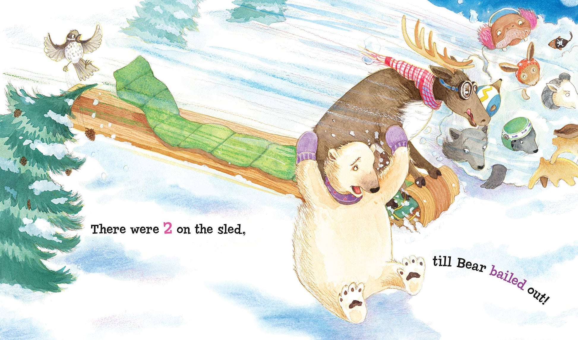 Ten on the Sled by Kim Norman