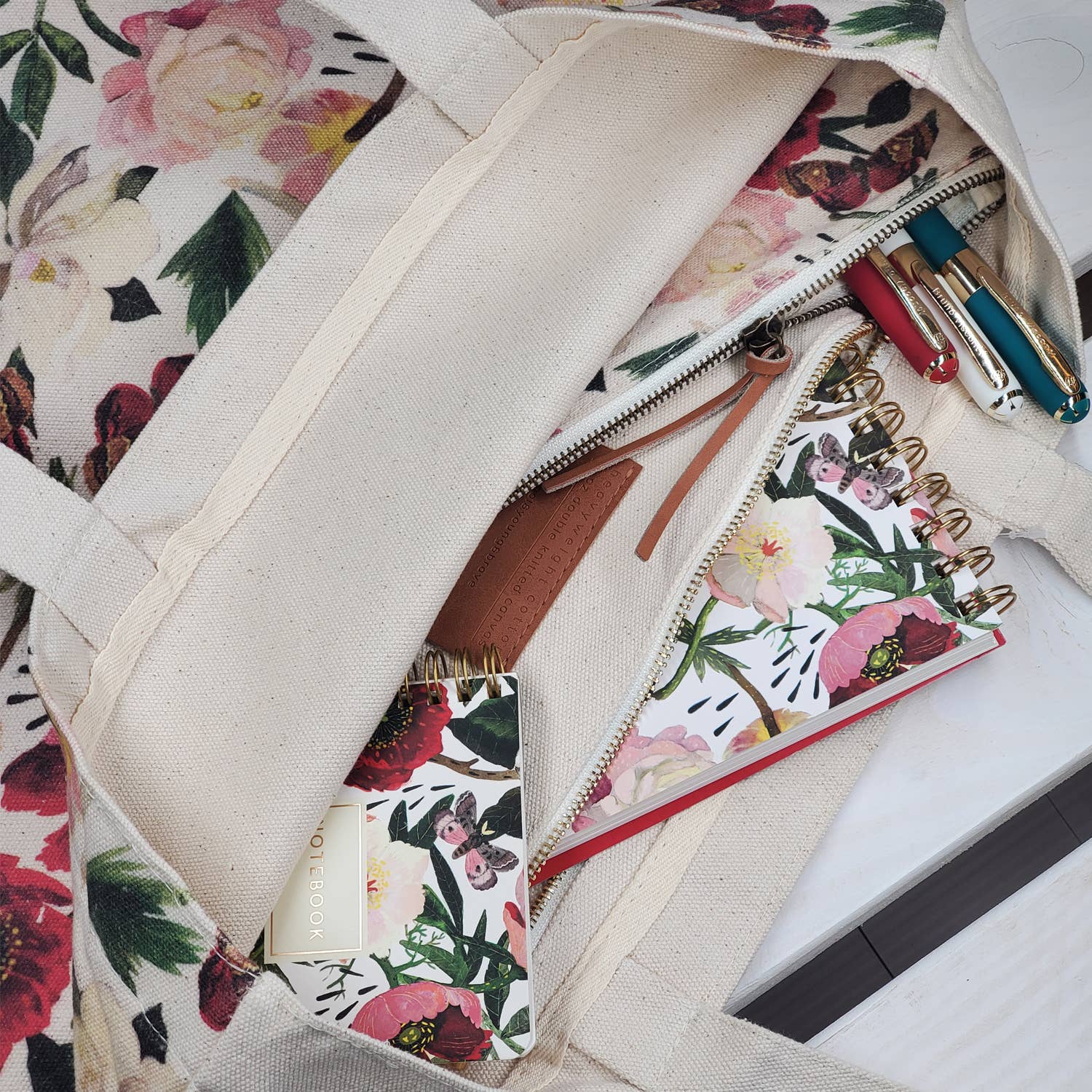 Peonies Pouch