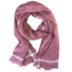 Navy Classic Warm and Cozy Blanket Scarf for Women