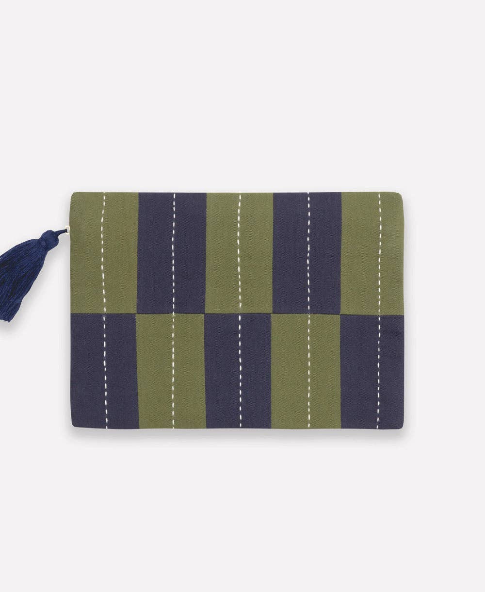 Lattice Pouch: Dusk Blue