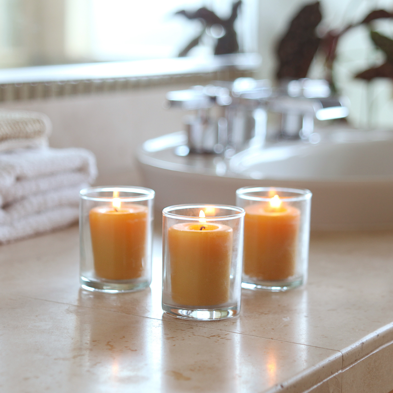 Pure Beeswax Votives | 2 oz. | 15+ Hours