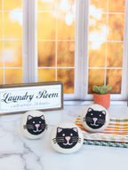 Black Cats Eco Wool Dryer Balls