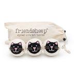 Black Cats Eco Wool Dryer Balls