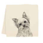 Yorkie Tea Towel
