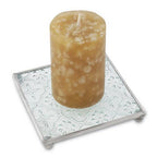 Pewter Square Pillar Plate4