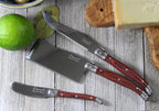 Laguiole Cheese Knife Set, 3 Piece, Pakkawood