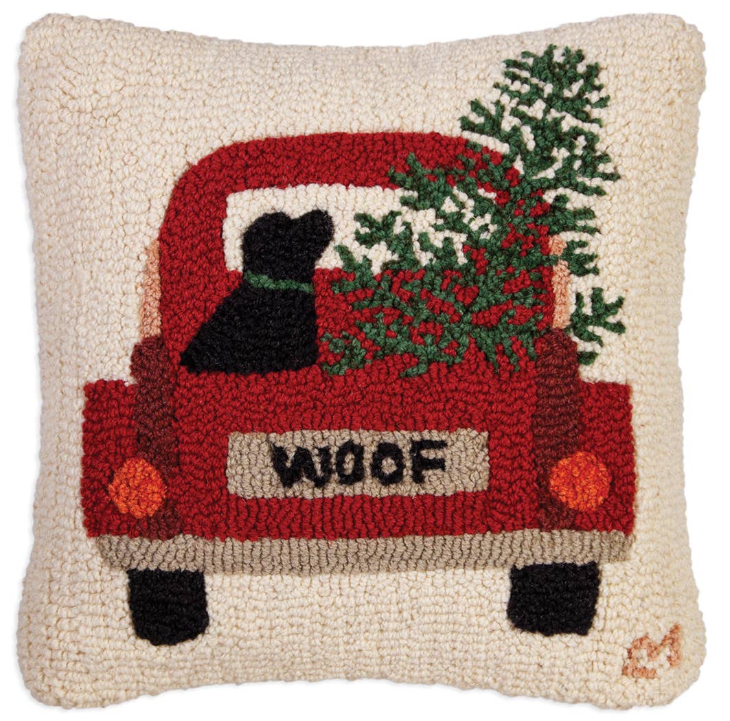 Truck Tree Lab Woof