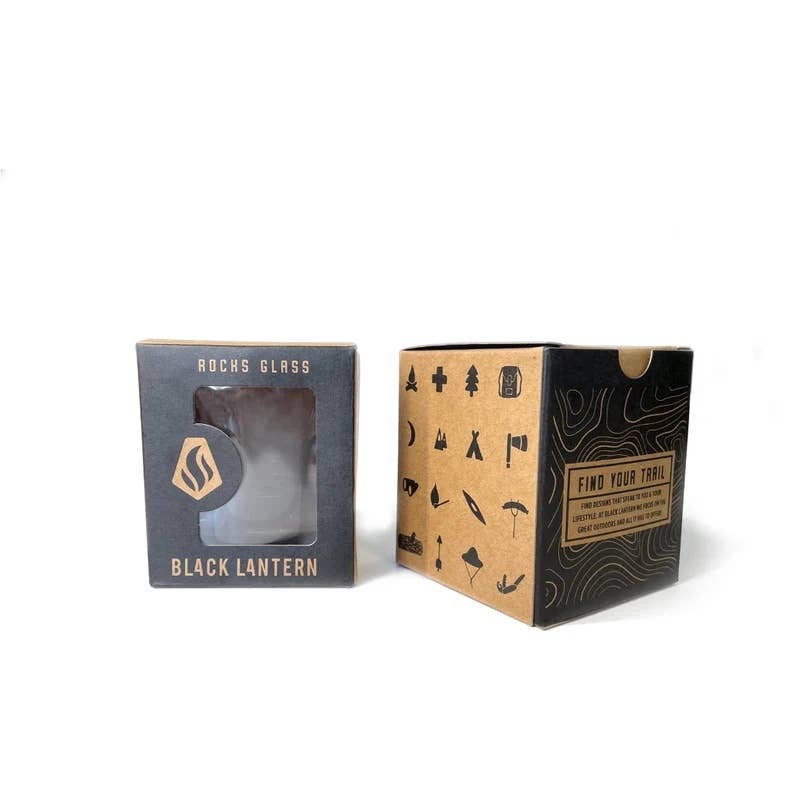 Mountain Camping Whiskey Glasses