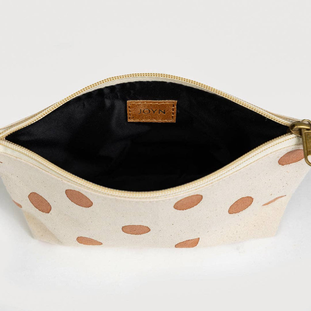 Clay Dot Small Waterproof Pouch