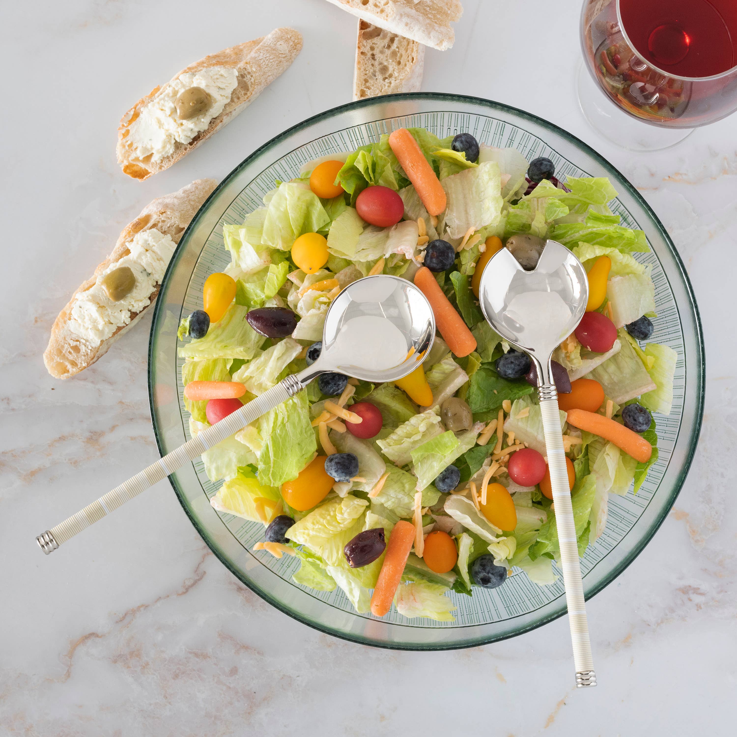 Jubilee Salad Servers - Shades of Light   
