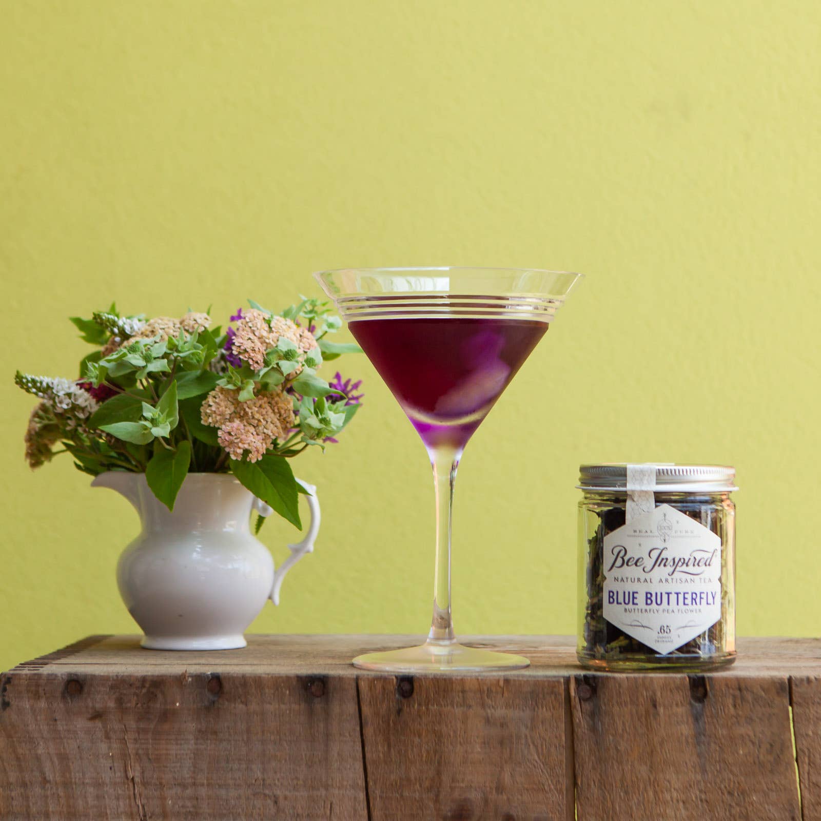 Blue Butterfly Tea | Color Changing Pea Flower Tea-Bee Inspired