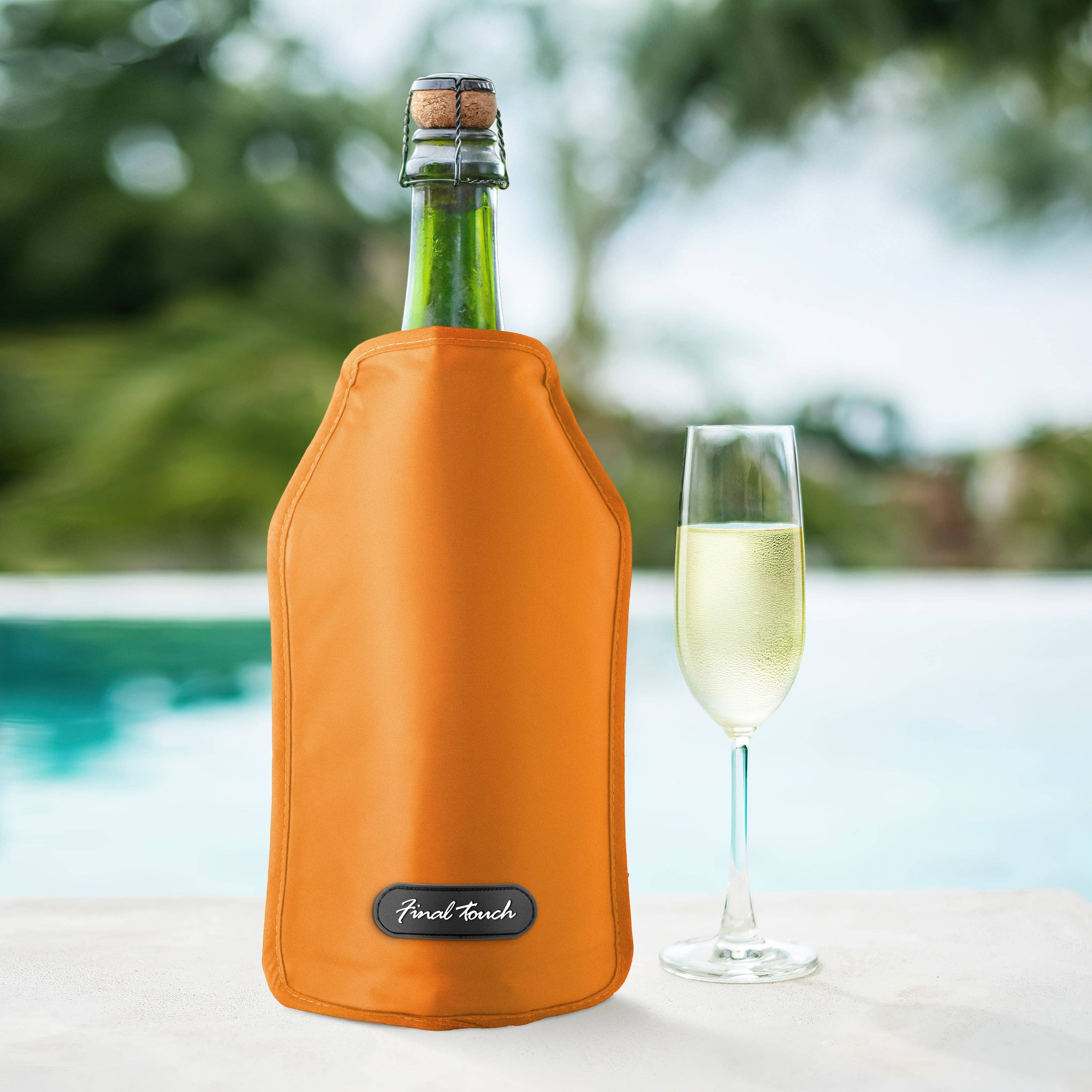Final Touch Wine Bottle Cooler Sleeve