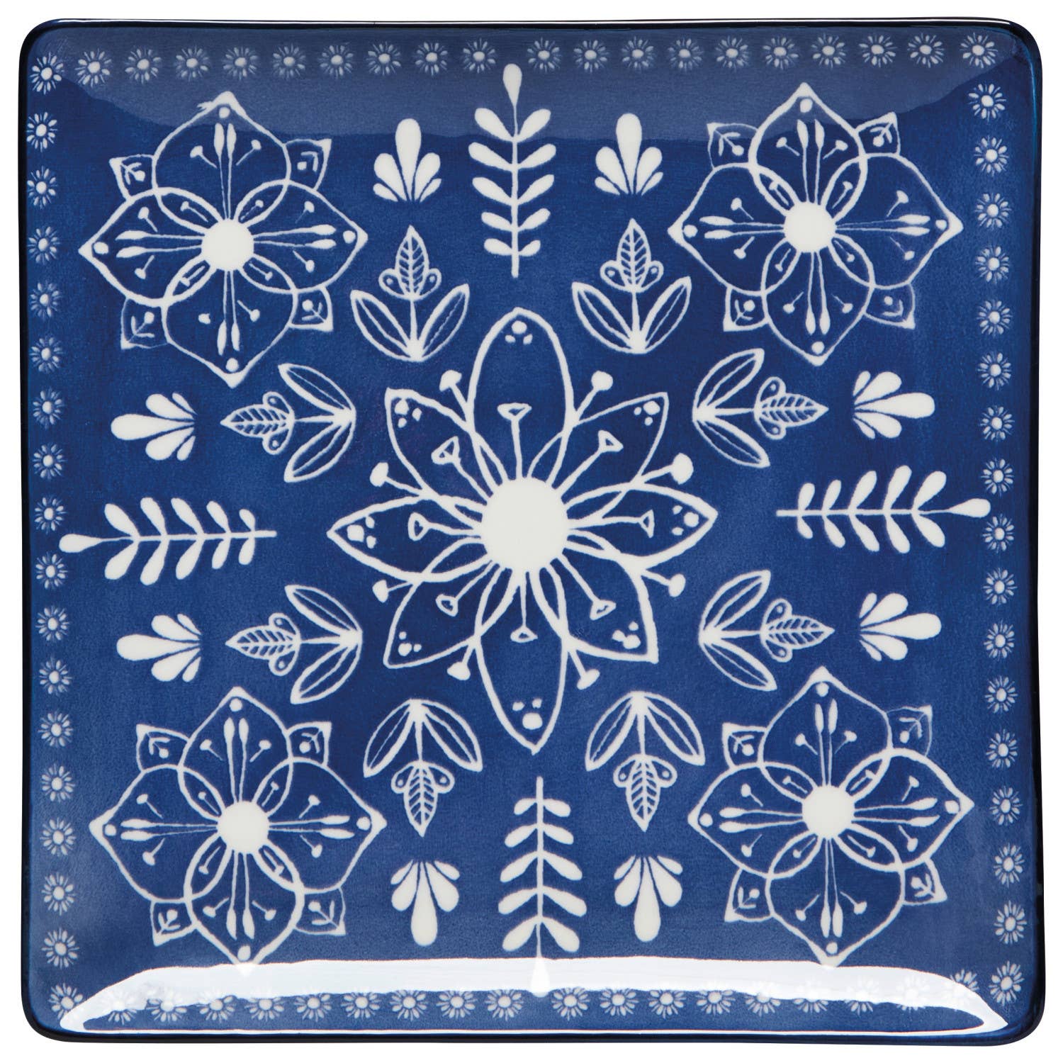 Porto Stamped Plate 8 Inch