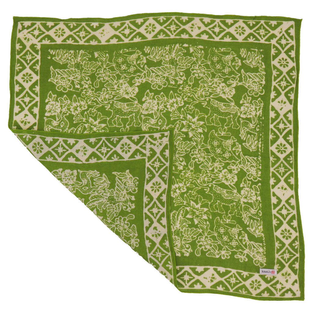Batik Bandana-Green Serenity