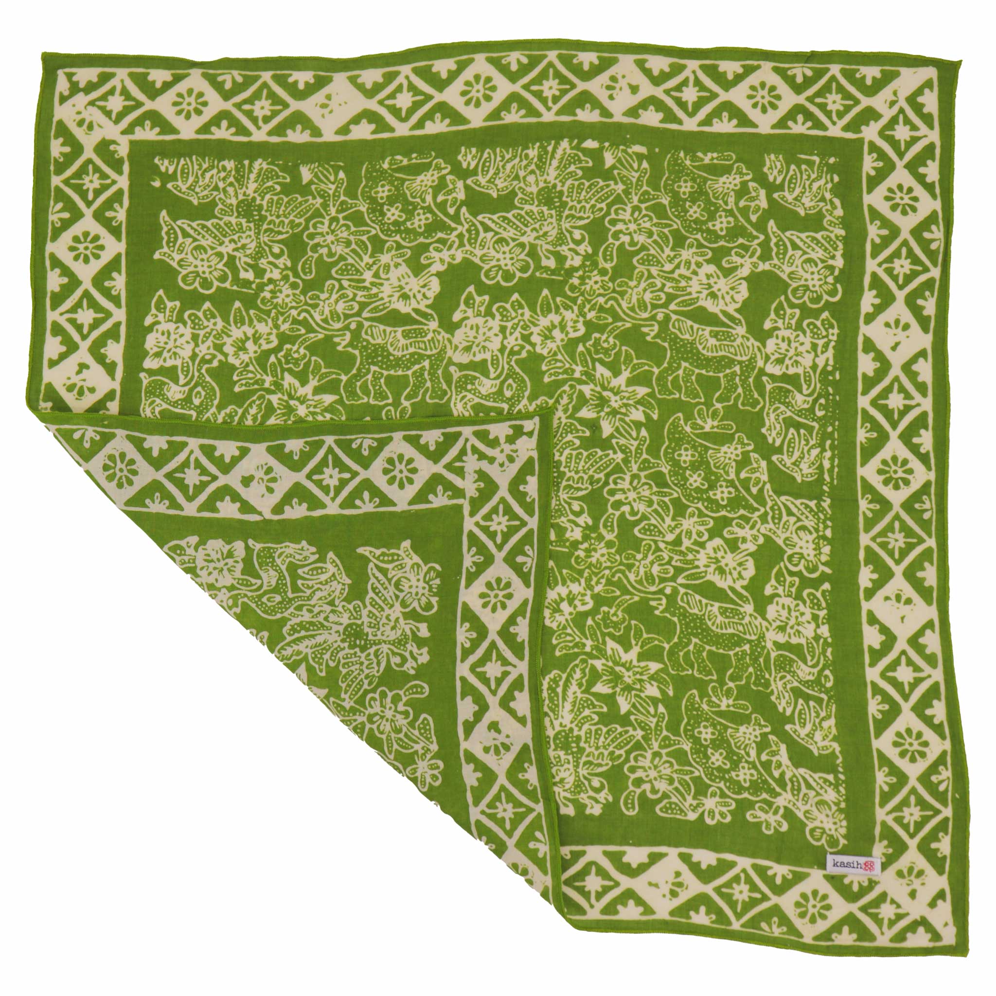Batik Bandana-Green Serenity