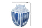 Inca Mini S - WO12 Blue Porcelain Bud Vase