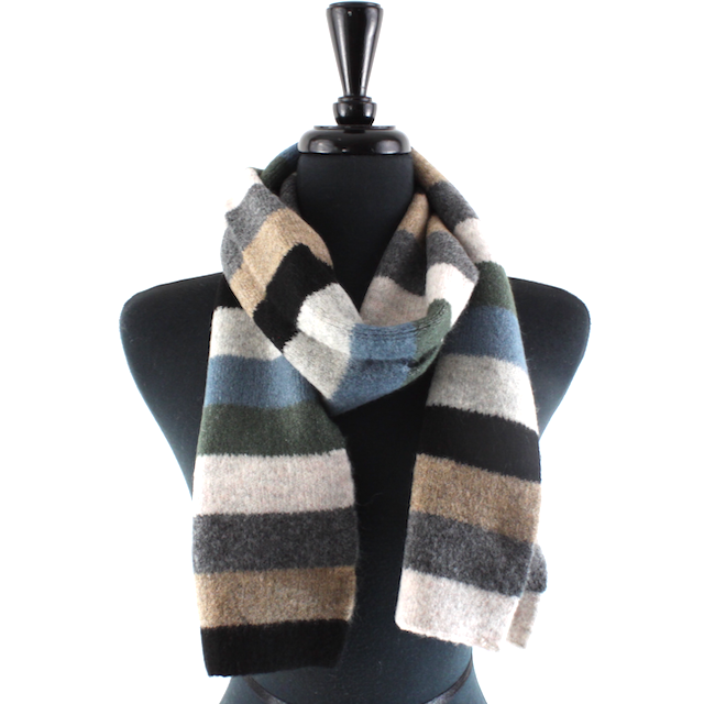 GRY/GRN Merry Fun Scarf