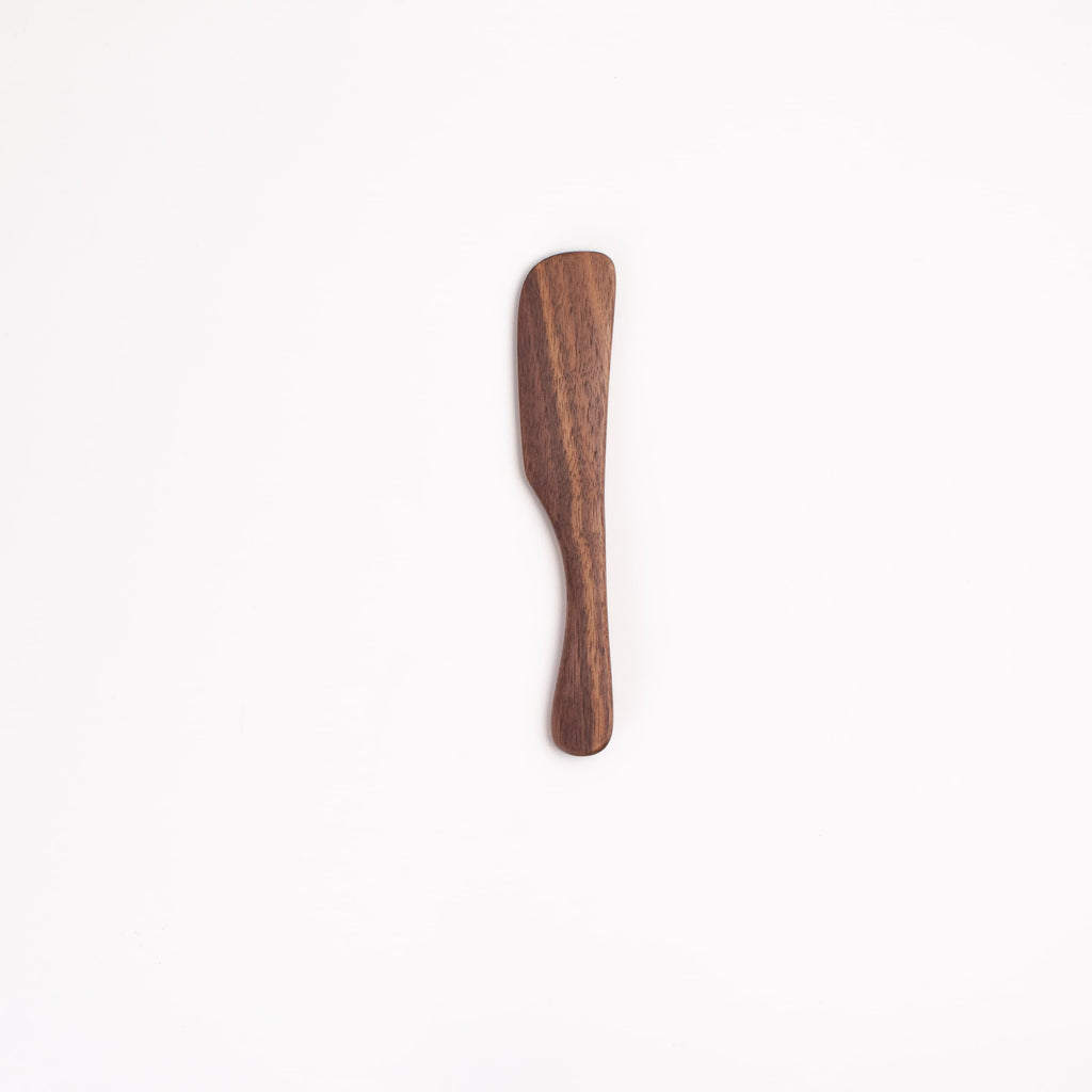 6" Walnut Wood Rounded Spreader