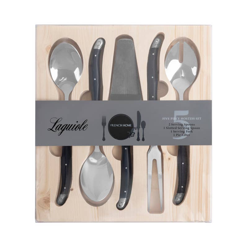5-Piece Laguiole Hostess Set – Navy Blue