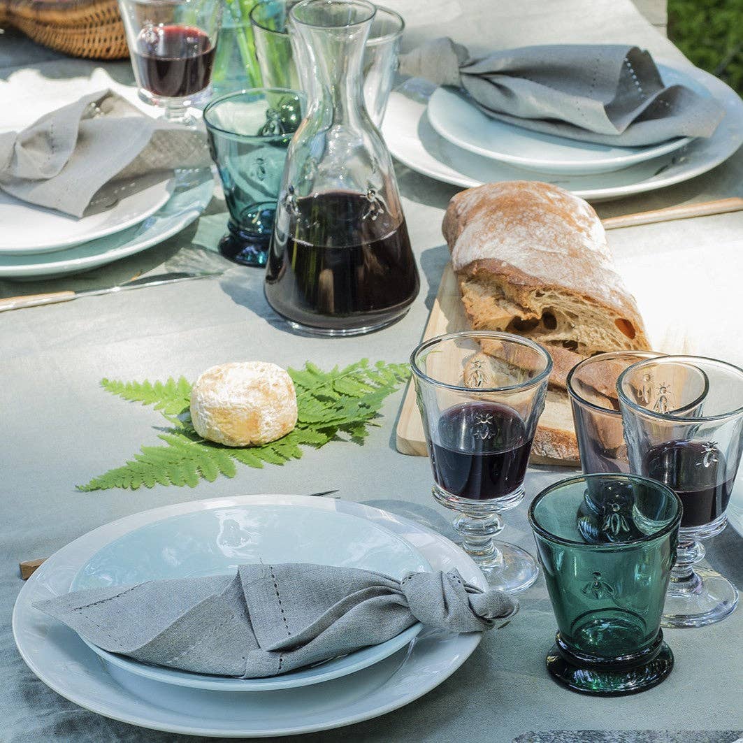 Bee Ceramic Dessert Plate: Bleu