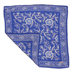 Batik Bandana-Blue Tendril