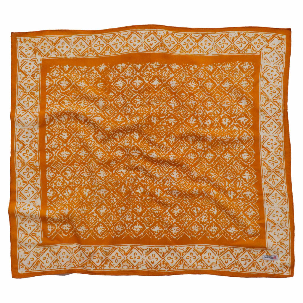 Batik Bandana- Yellow Fall Color