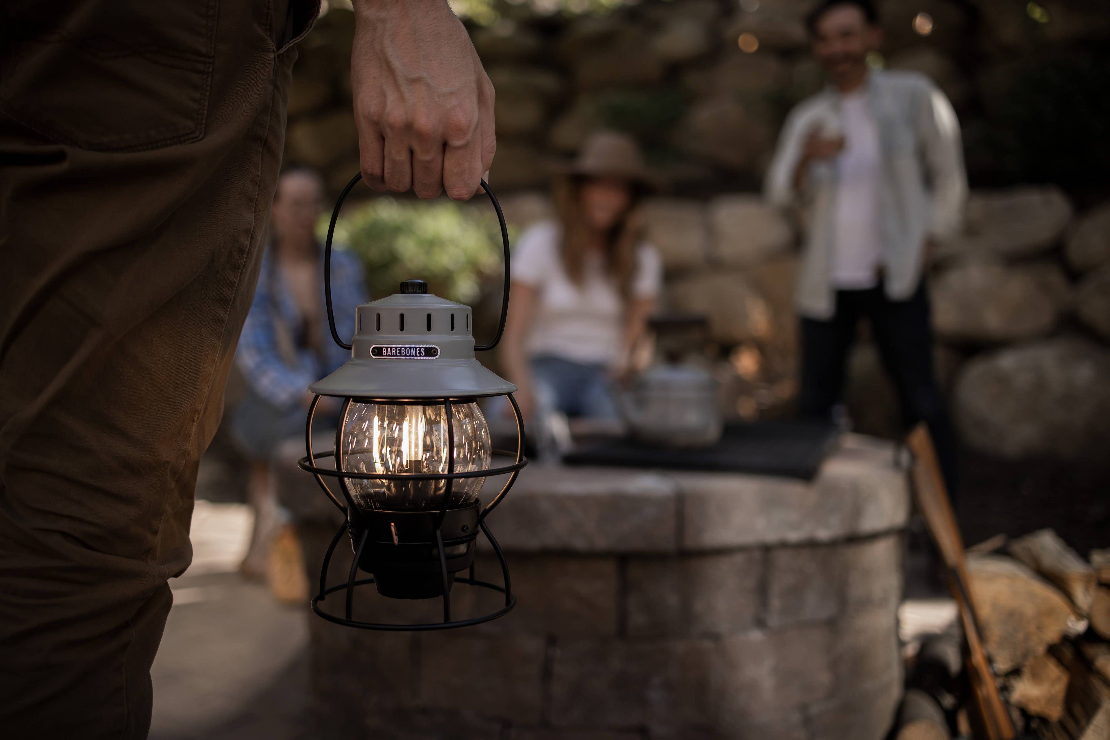 Railroad Lantern Drab Olive