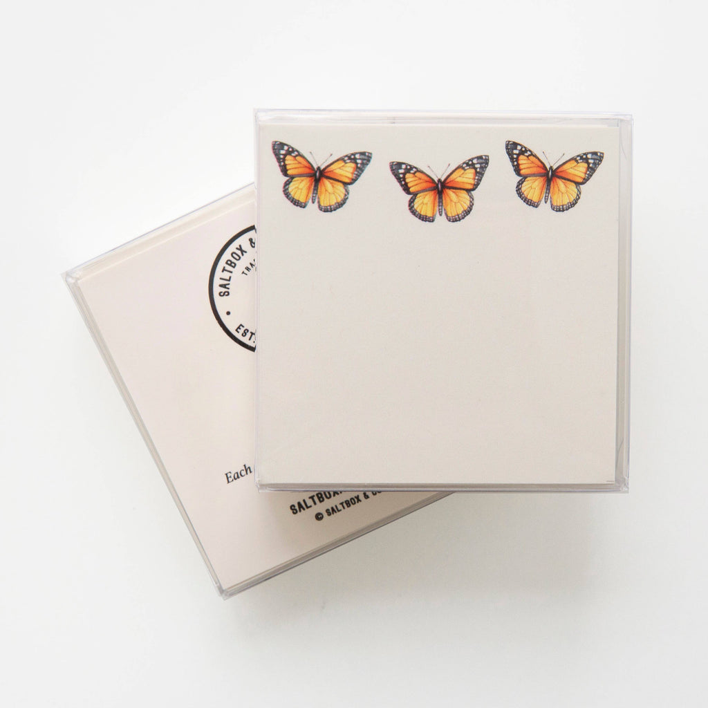 Monarch Butterflies Mini Notes | Set of 50