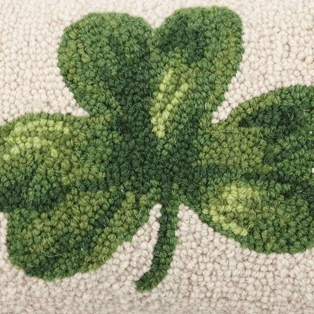 Shamrock Hook Pillow