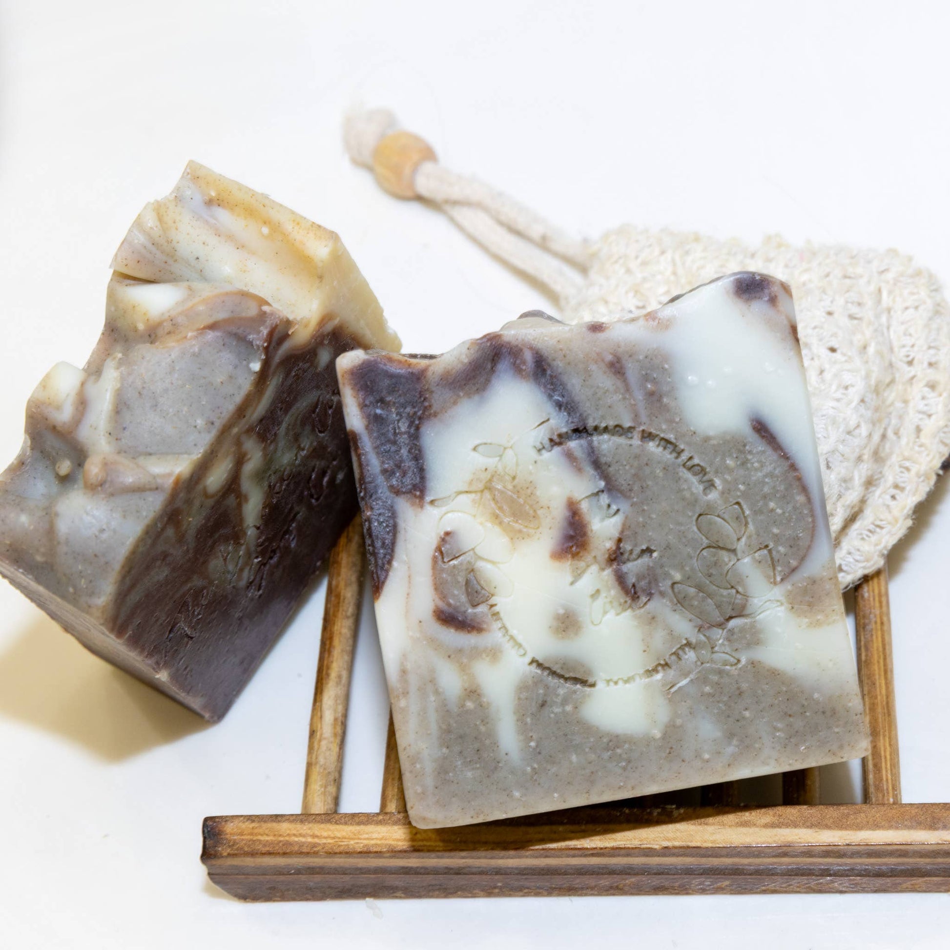 Rugged Cedar, Patchouli & Bergamot Vegan Soap | 4 oz