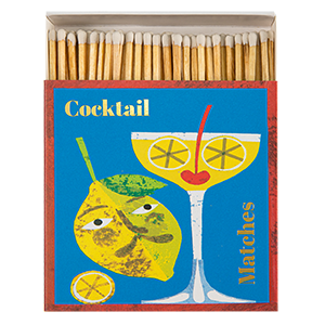 Zesty Cocktail – Square Safety Matches