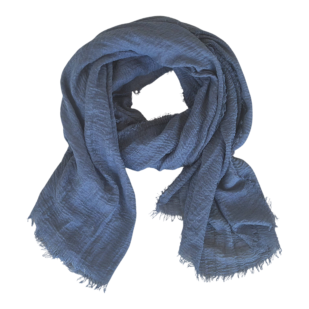 Solid Scarf or Wrap - Navy