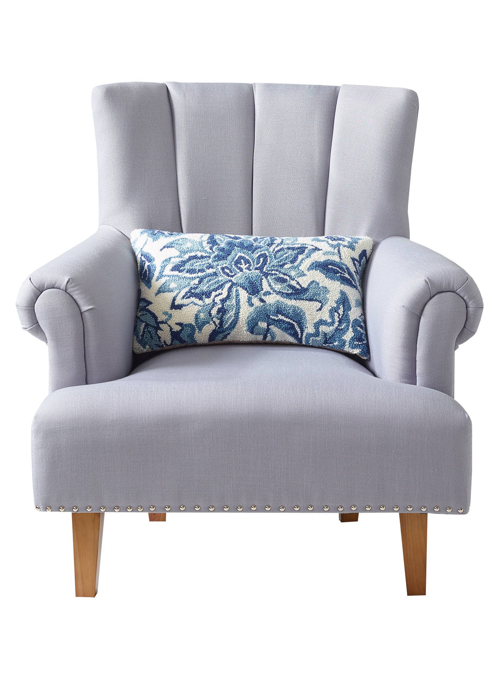 Jacobean Hook Pillow | 12" x 20"