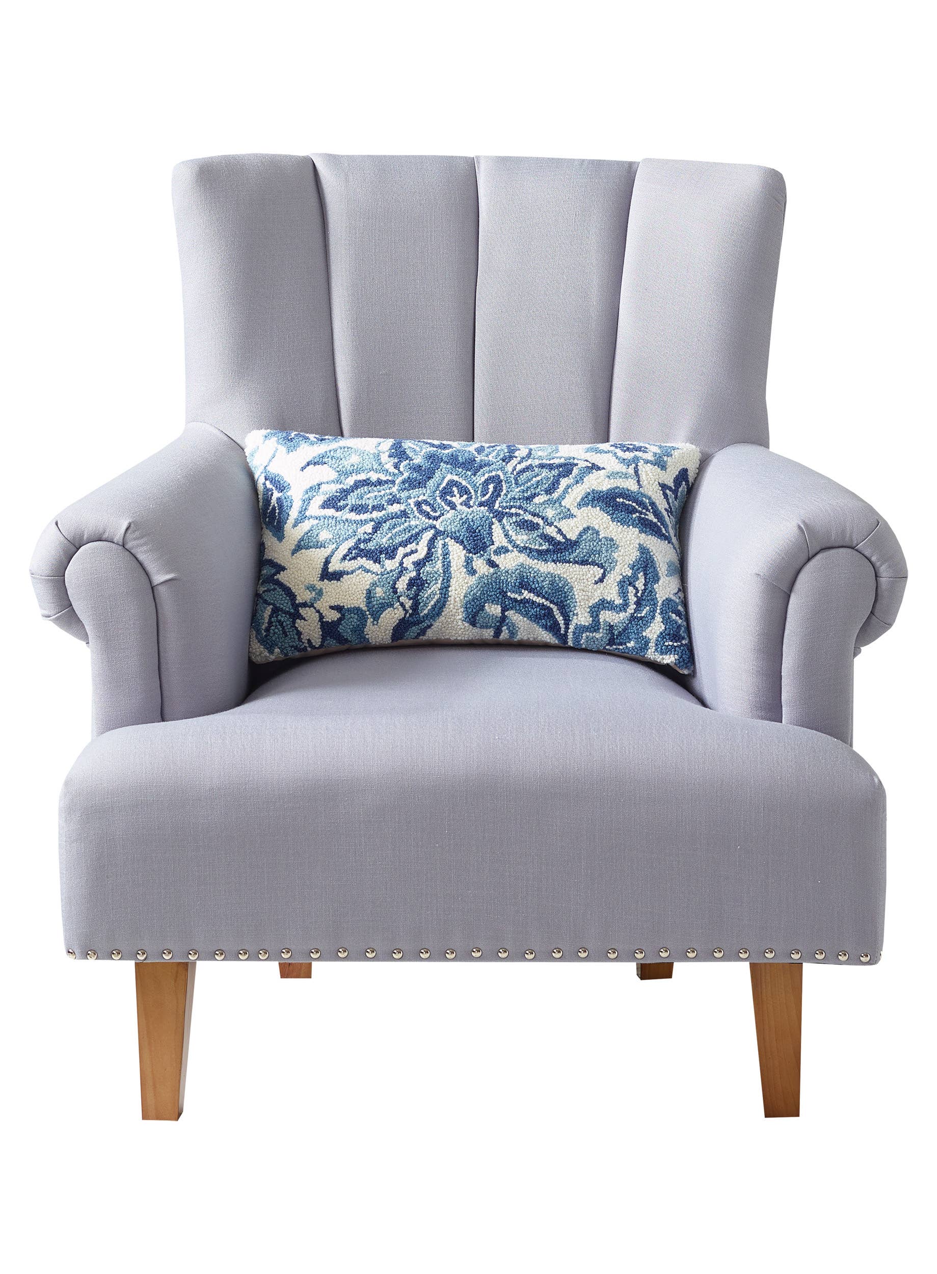 Jacobean Hook Pillow | 12" x 20"