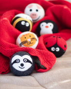 Critter Camp Eco Wool Dryer Balls - bee, pig, cat, sloth,...