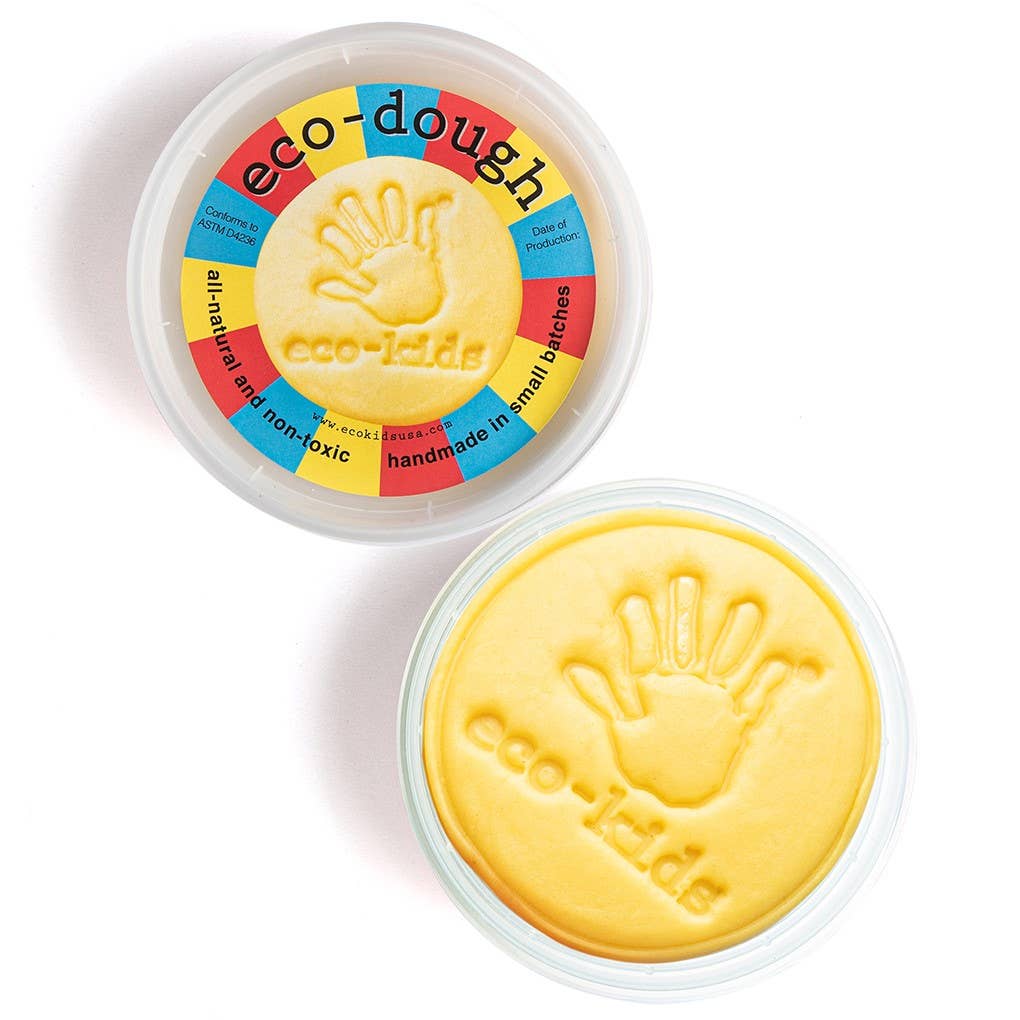 Eco-Dough 3-Pack – Natural & Non-Toxic Primary Colors