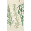 Paper Guest Towels Pack/20 Leaf And Stem Leaves Cream
