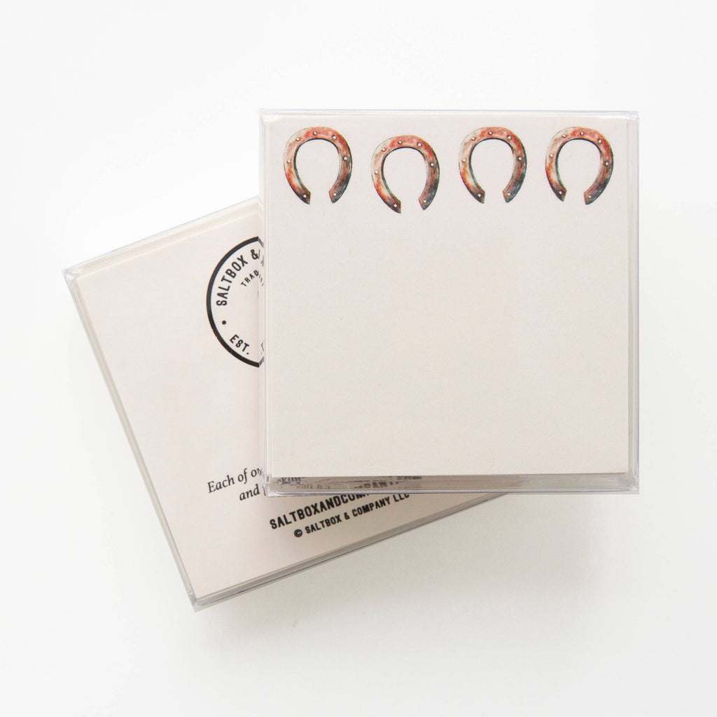 Horseshoes Mini Notes | Set of 50