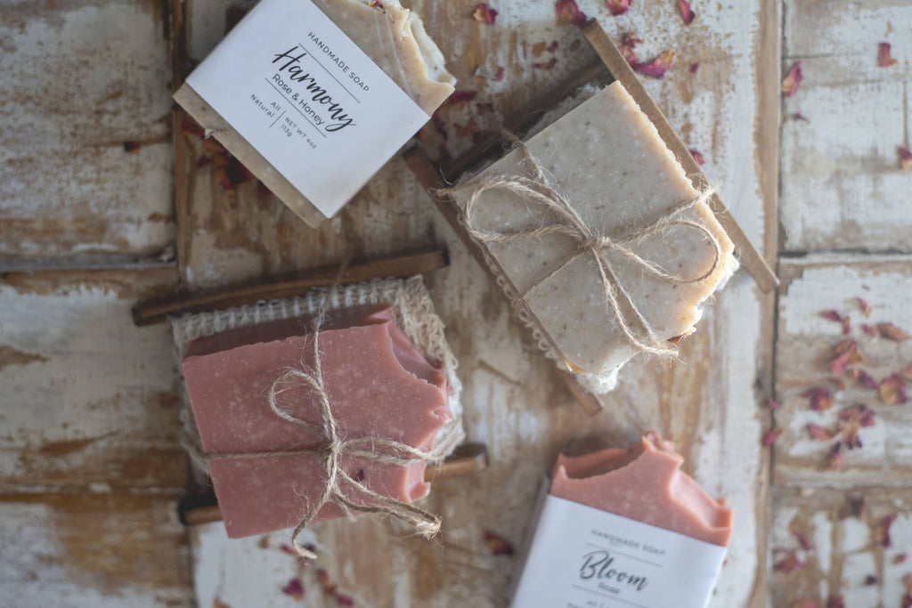 Harmony Rose & Sandalwood Vegan Soap | 4 oz